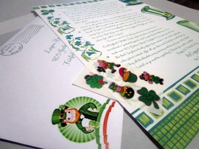 Letter from a Leprechaun