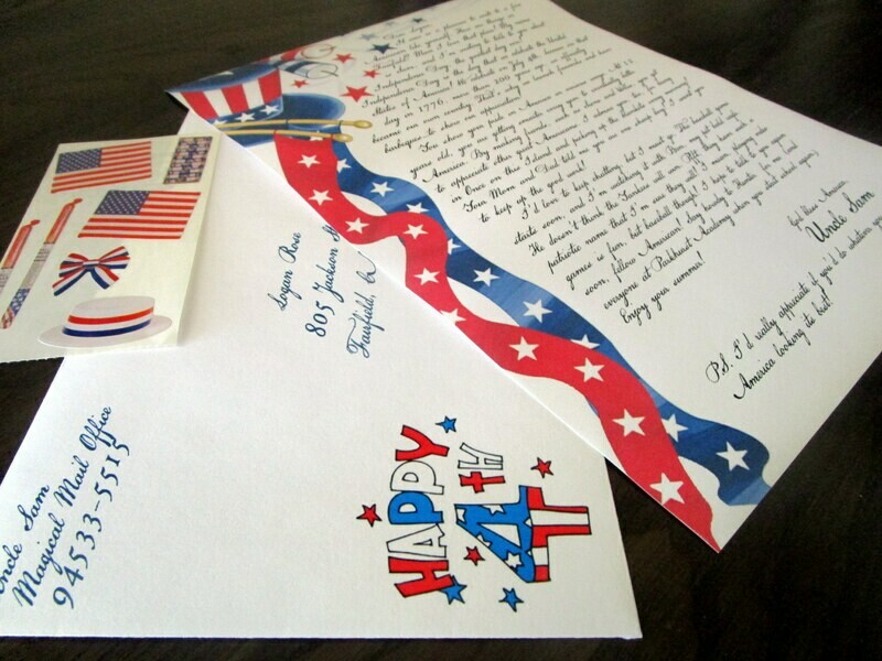 Letter from Uncle Sam