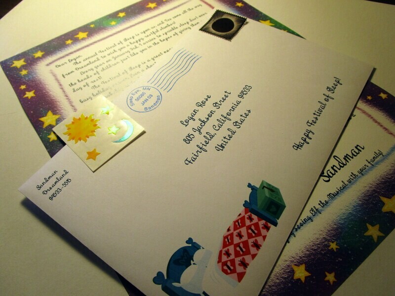 Letter from the Sandman