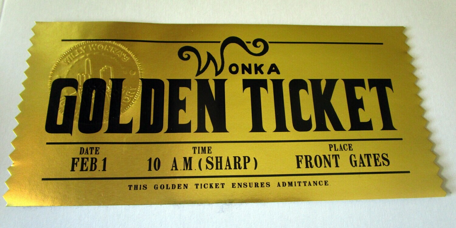 Modern Golden Ticket