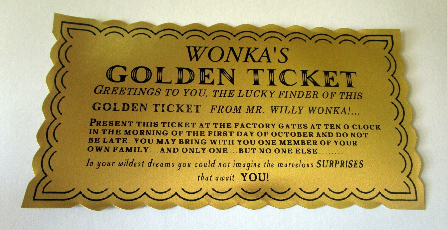 Classic Golden Ticket