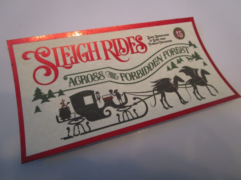 Forbidden Forest Sleigh Rides Ticket