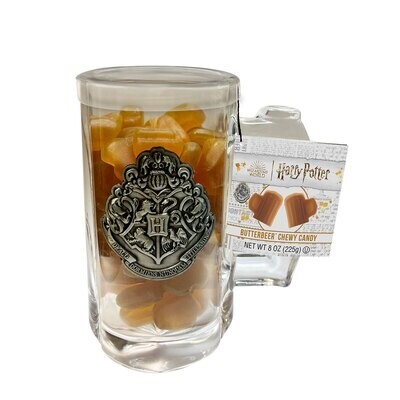 Jelly Belly Harry Potter Chewy Butterbeer Candy in Glass Mug