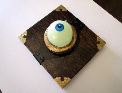 Mounted Mad Eye Plaque