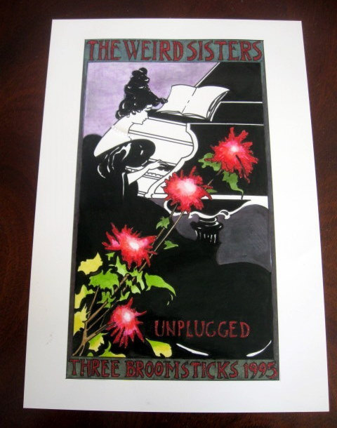 Wizarding Band Concert Poster, Which would you like?: Three Broomsticks