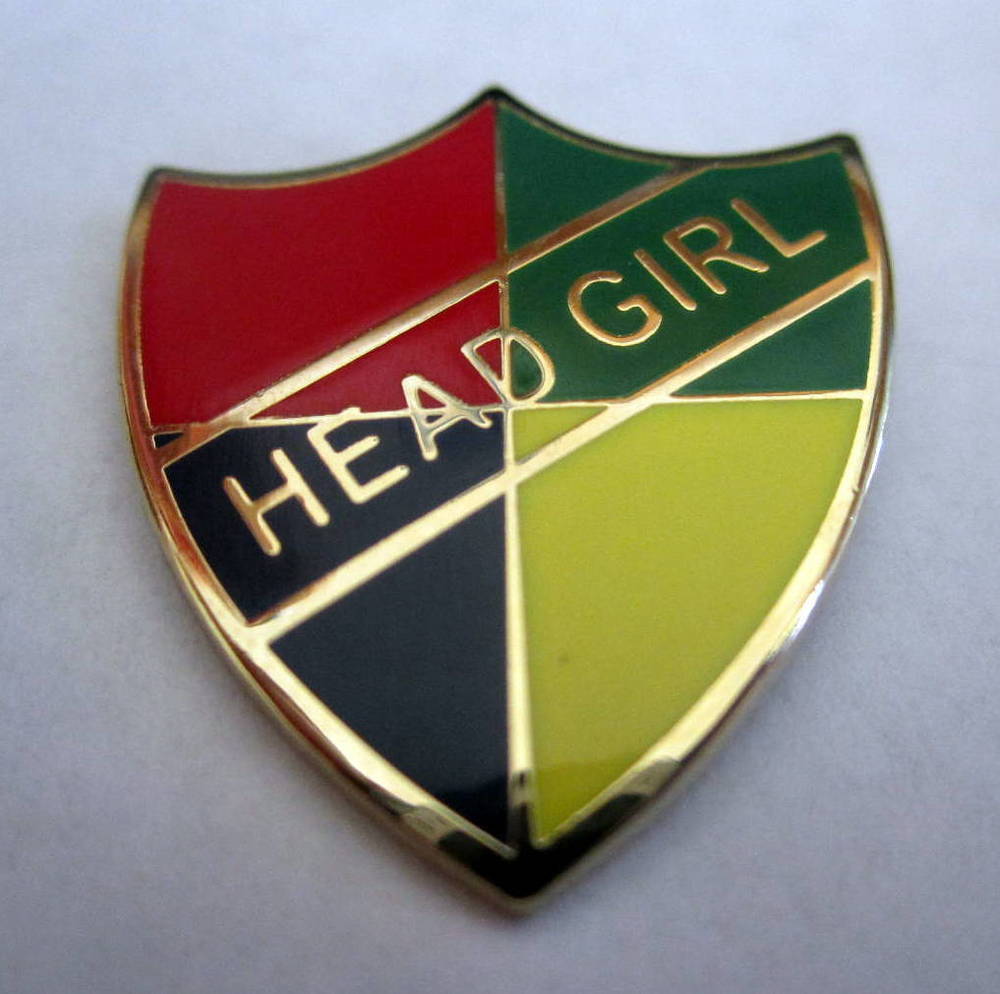 Head Boy or Head Girl Badge / Pin, Which would you like?: Head Girl