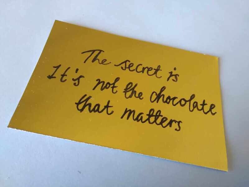 Chocolate Factory Golden Ticket (new)