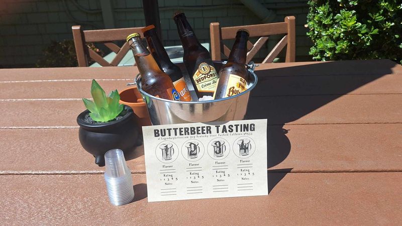 Backyard Butterbeer Tasting