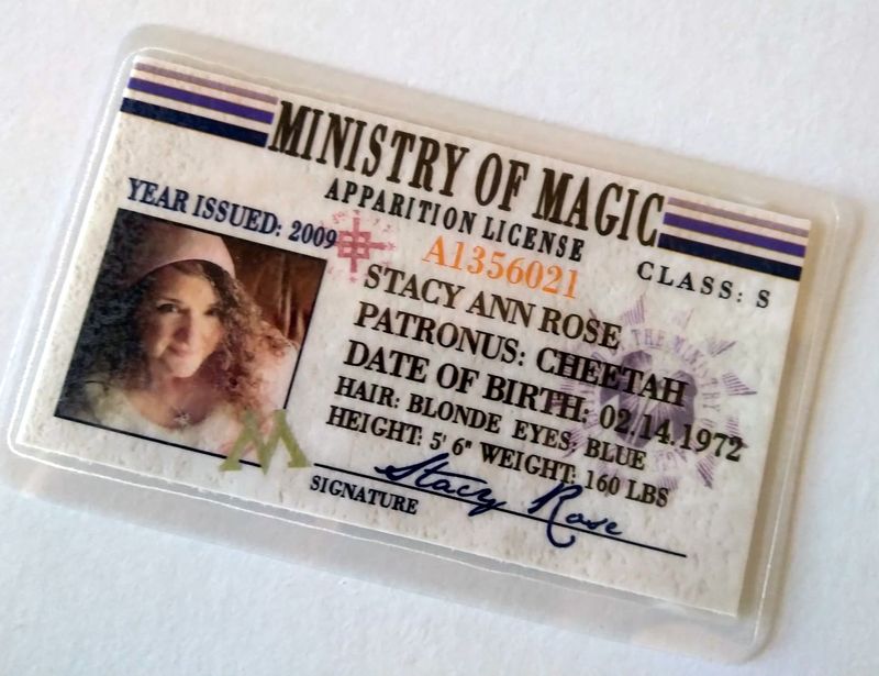 British Witch or Wizard Custom Apparition License