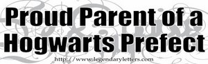 Proud Parent Bumper Sticker