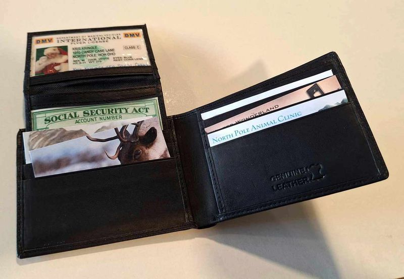 Santa&#39;s Lost Wallet - Evidence of Santa Claus with Inserts