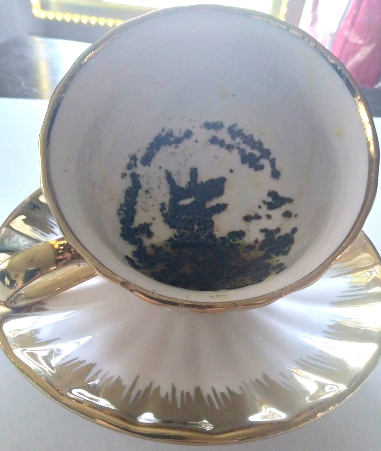 Divination Class Grim Tea Cup