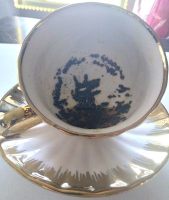 Divination Class Grim Tea Cup