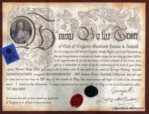 Pirate Letters of Marque