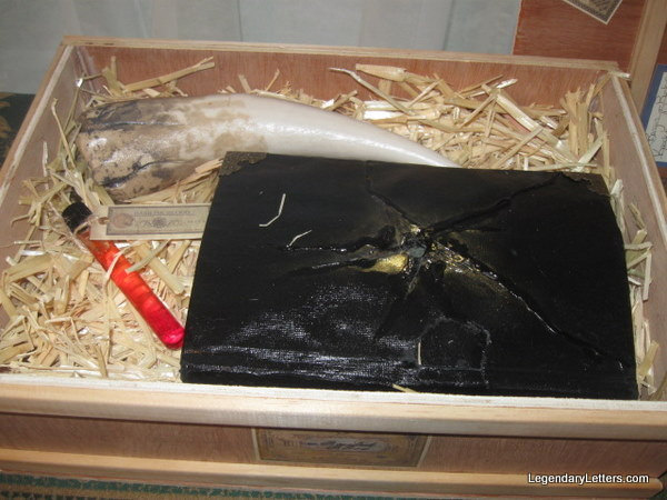 Basilisk Fang, Blood, and Diary Handmade Set