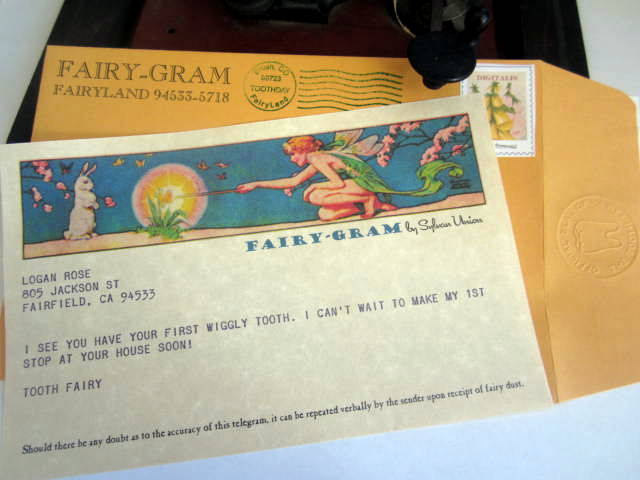 Tooth Fairy Telegram