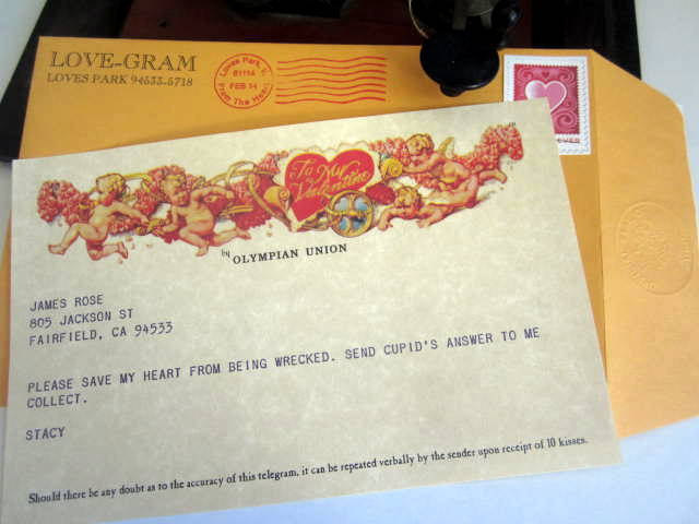 Valentine&#39;s Day Telegram