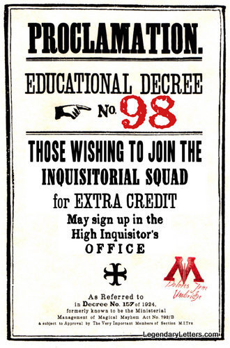 Educational Decree Proclamations (12 digital files)
