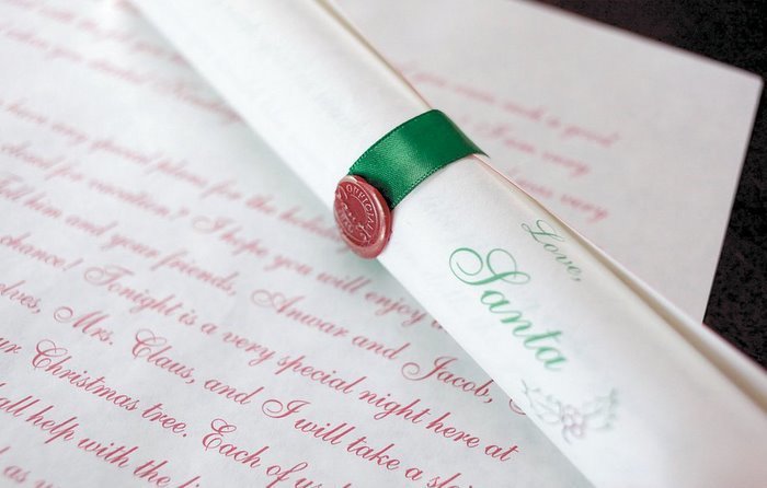 *Deluxe Scroll from Santa Claus
