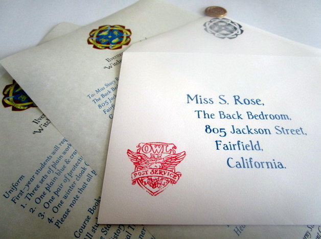 Wizarding Acceptance Letter (American School)