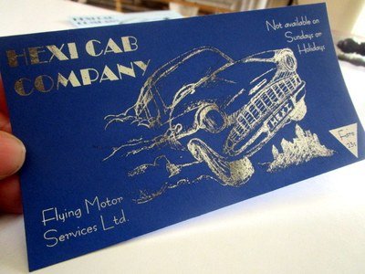 Wizarding Flying Taxi Ticket