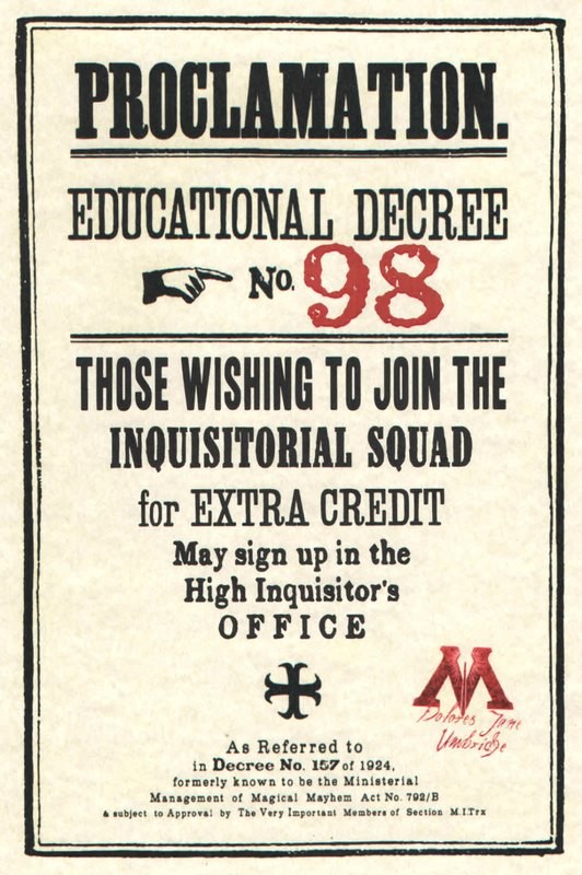 Educational Decree Proclamation