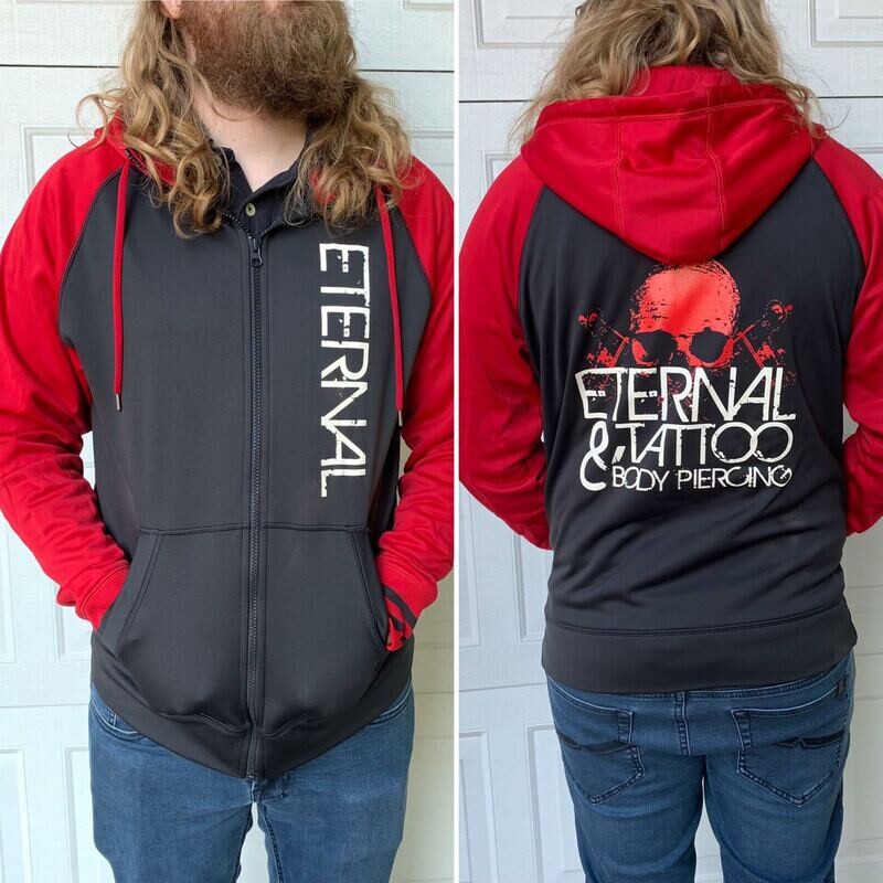 Eternal Zip Up Varsity Hoodie