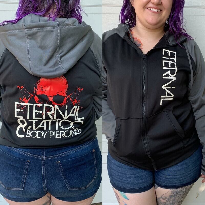 Eternal Zip Up Varsity Hoodie