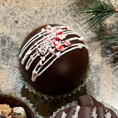Peppermint Hot Cocoa Bomb