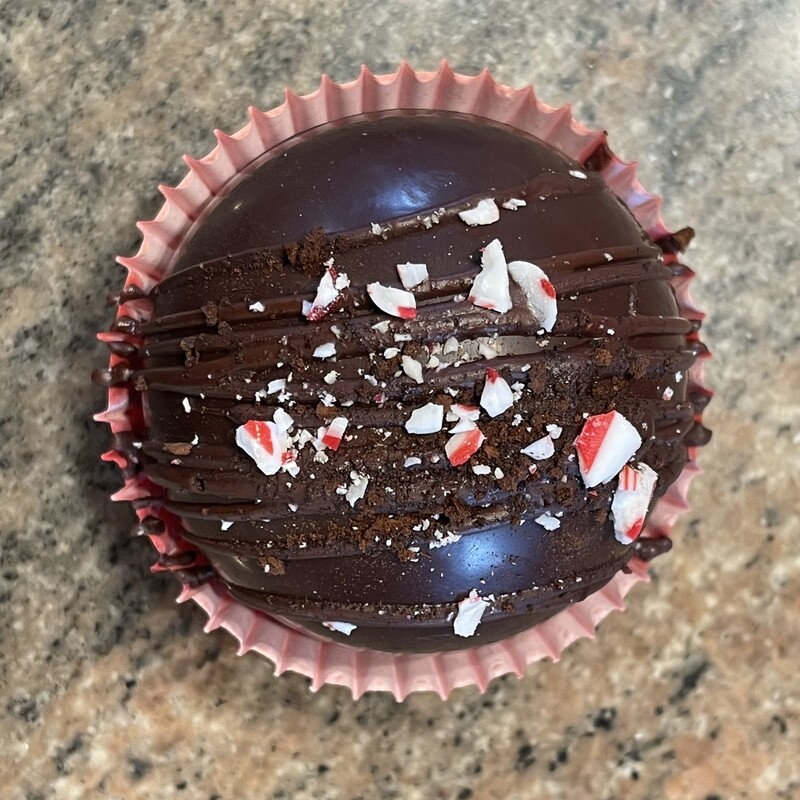 Peppermint Mocha Hot Cocoa Bomb