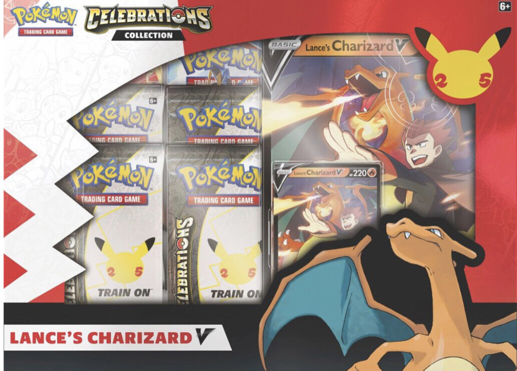 The Pokémon TCG: Celebrations Collection—Lance&#39;s Charizard V