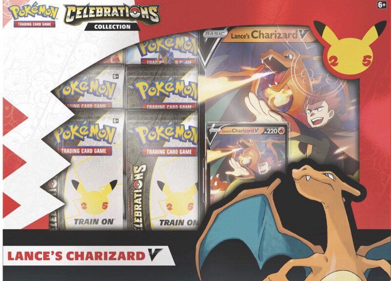 The Pokémon TCG: Celebrations Collection—Lance&#39;s Charizard V