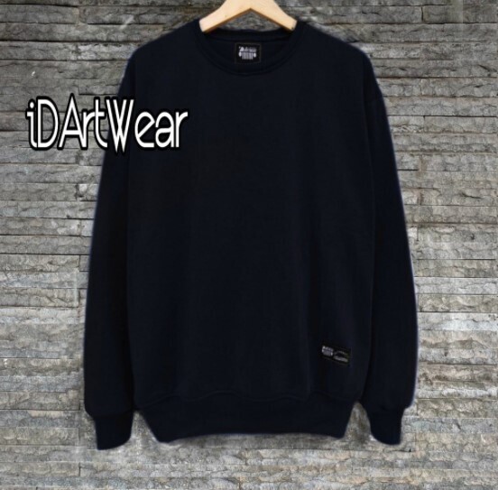 Sweater Crewneck Sweatshirt Polos SIZE M - XXL Cowok Cewek / Pria Wanita Terlaris