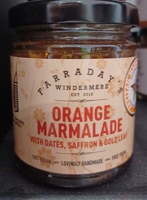 Faraday's Orange Marmalade, Gold Leaf 225g