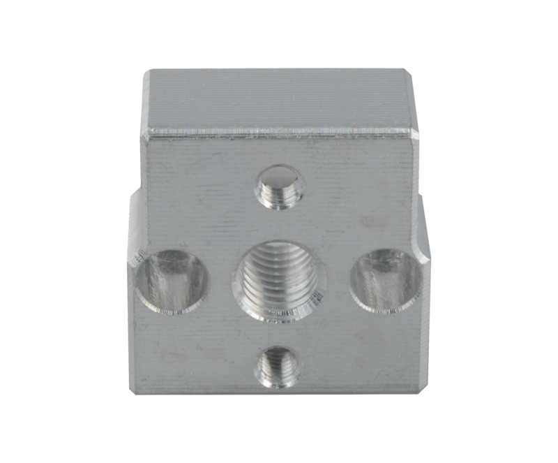Creality hotend  alu blok voor CR-6 SE/CR-200B