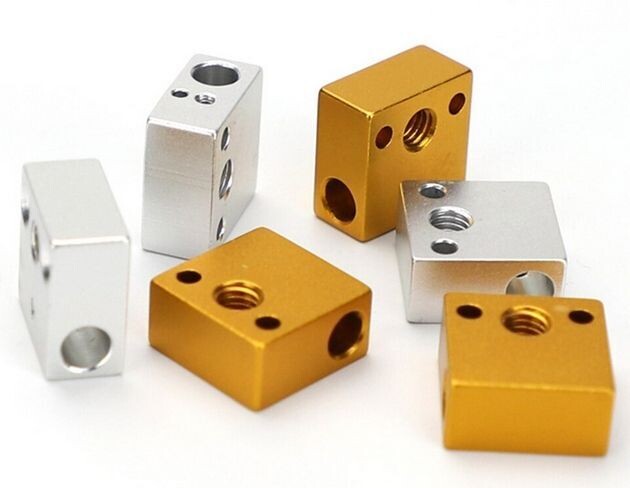 Creality hotend  alu blok voor Ender-3/Ender-3 Pro/Ender-3 V2/Ender-5/CR-10 Series Printer
