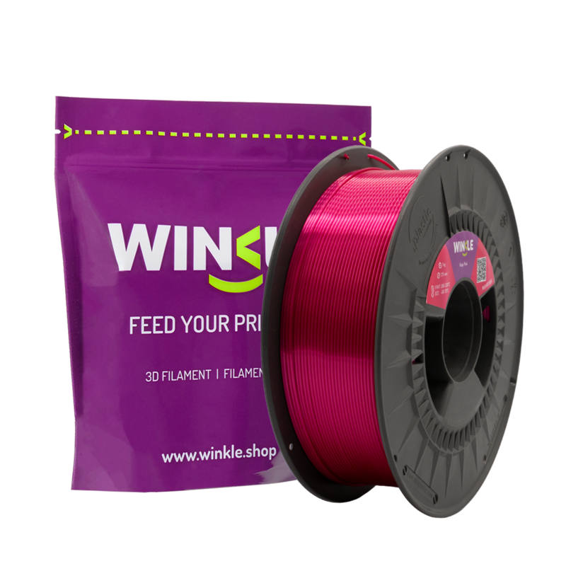 PLA-HD 1.75 MM Silk Ruby Pink 1KG
