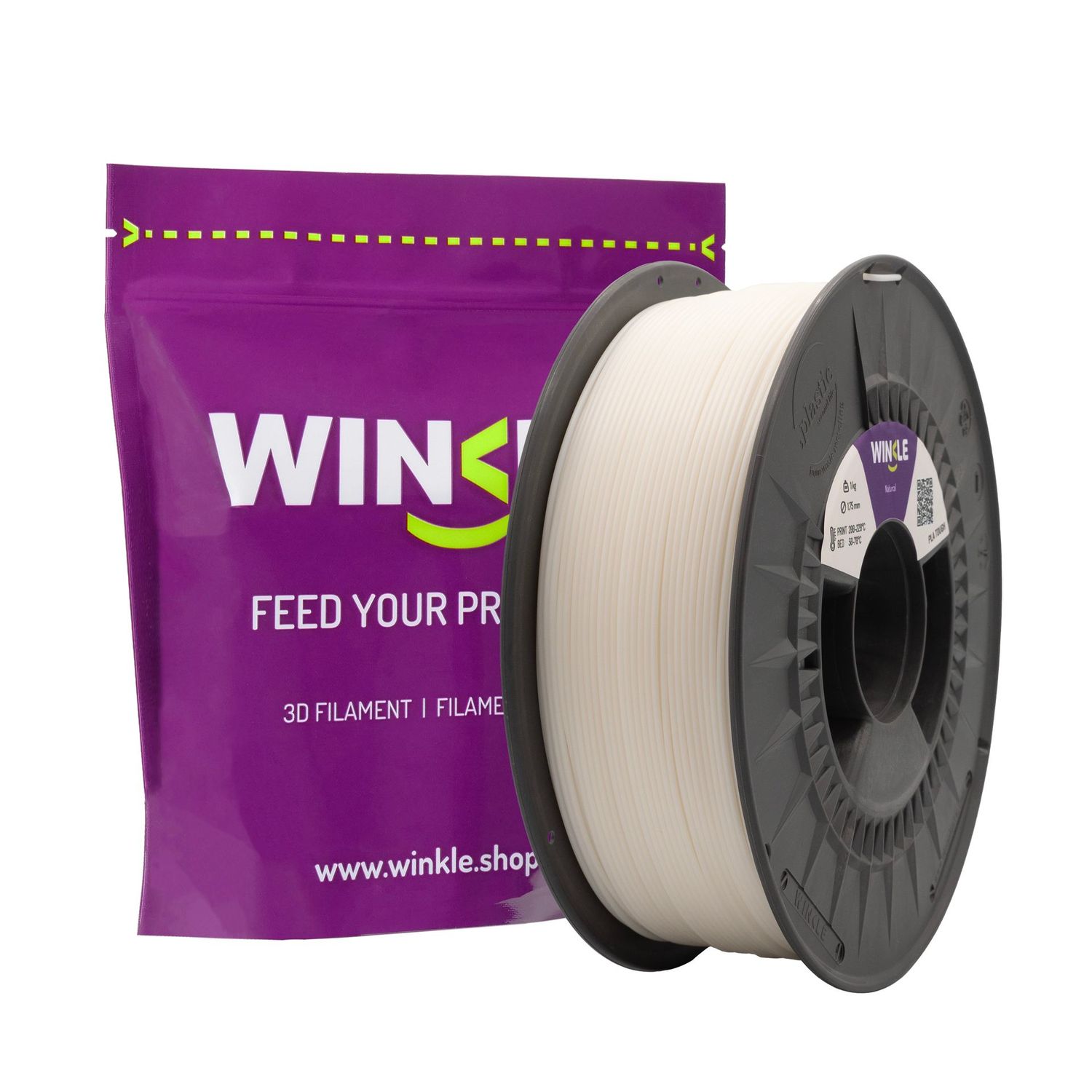 PLA-Tough 1.75 MM Wit (Natural White) 1KG