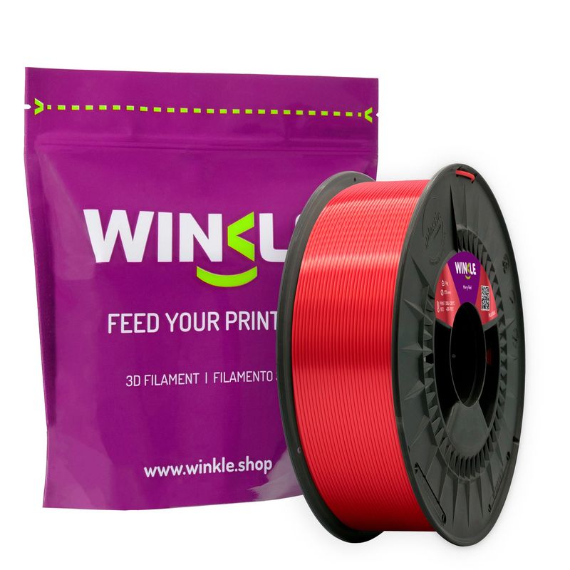 PLA-HD 1.75 MM Silk Ruby Red 1KG