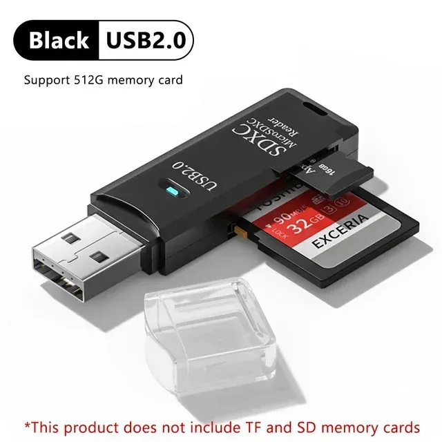 USB Kaartlezer SD & Micro SD