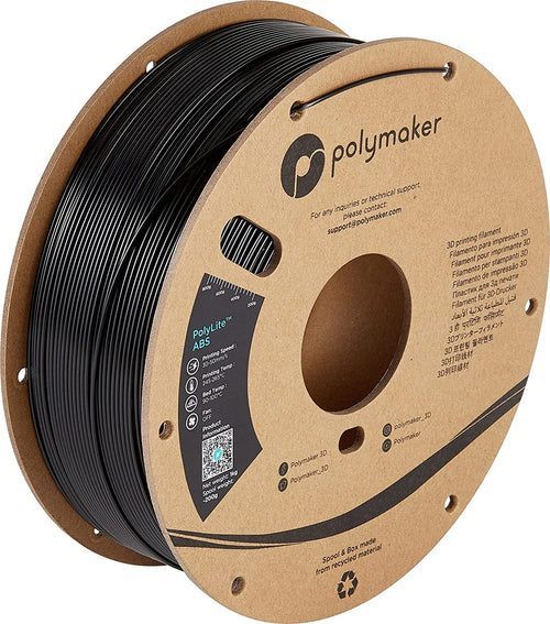 Polymaker PolyLite ABS Black 1Kg