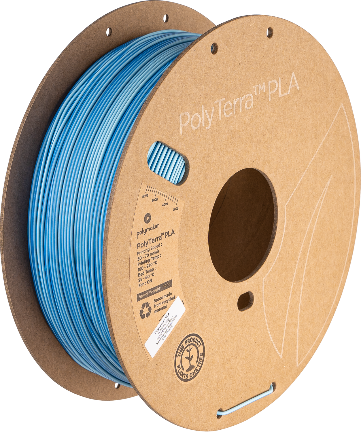 DUAL Glacier (Ice - Blue) PLA 1KG