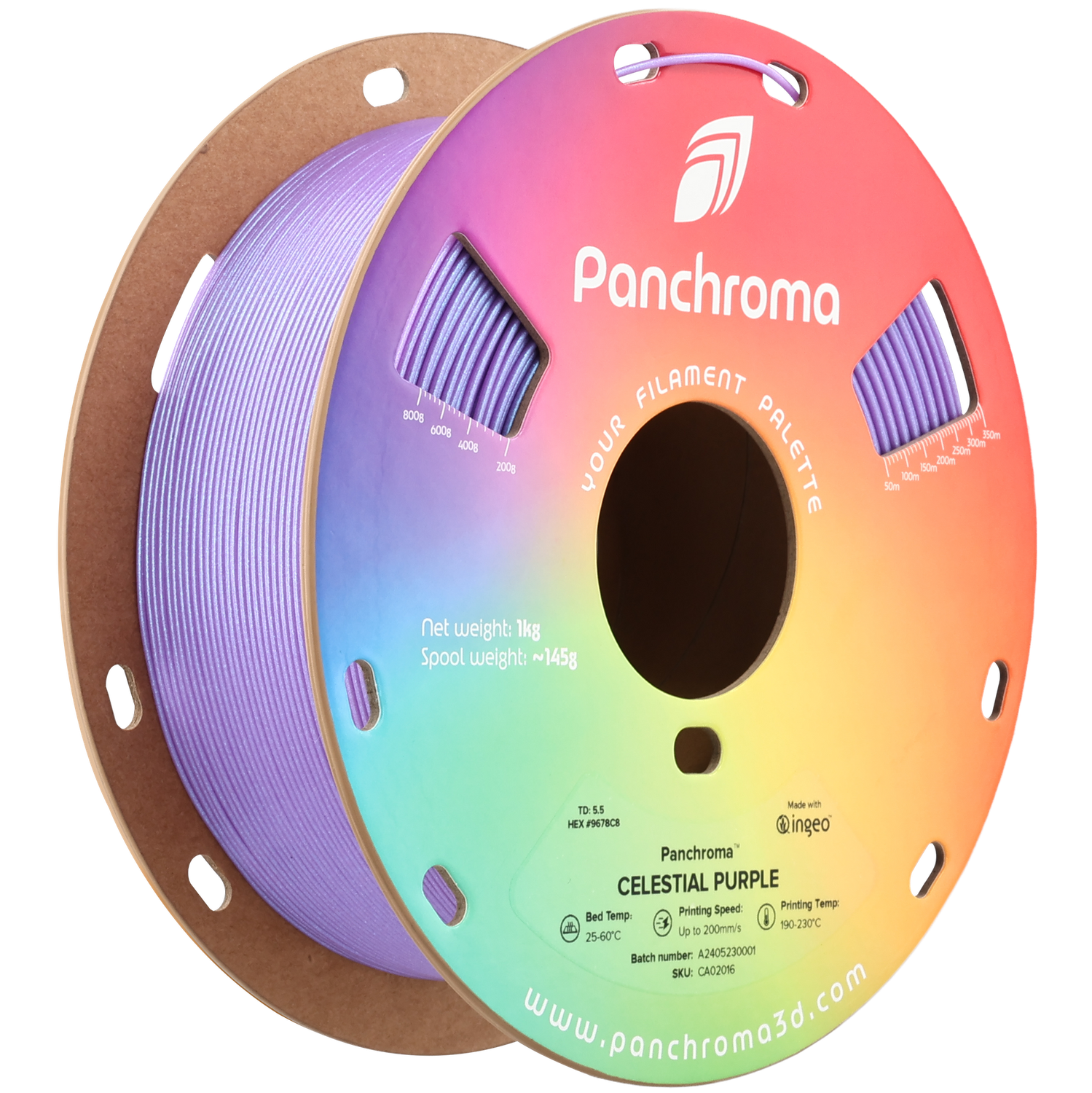 'Panchroma™ PLA Celestial Purple PLA  1Kg