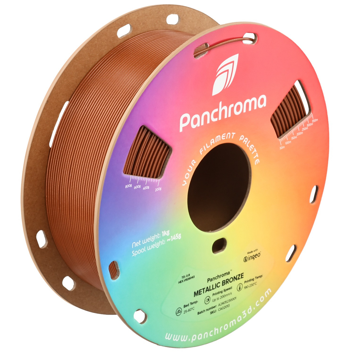 'Panchroma™ Metallic Bronze PLA  1Kg