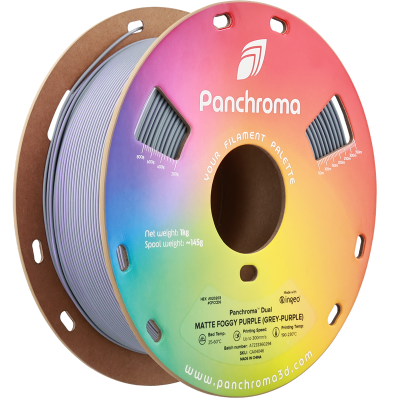 Panchroma™ Dual Matte Foggy Purple (Grey-Purple)  PLA 1KG