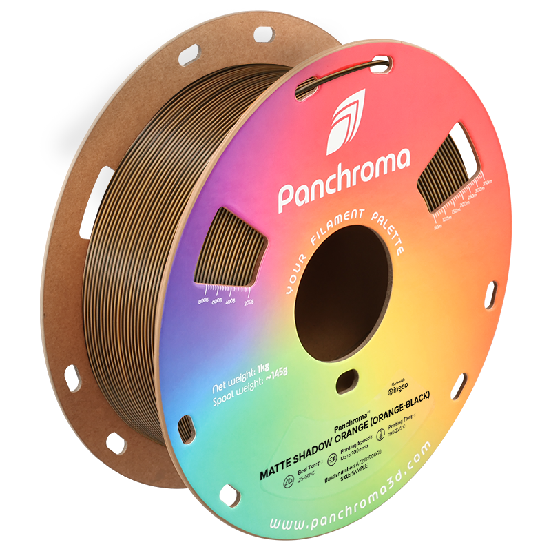 Panchroma™ Dual Matte Shadow Orange (Orange-Black)  PLA 1KG