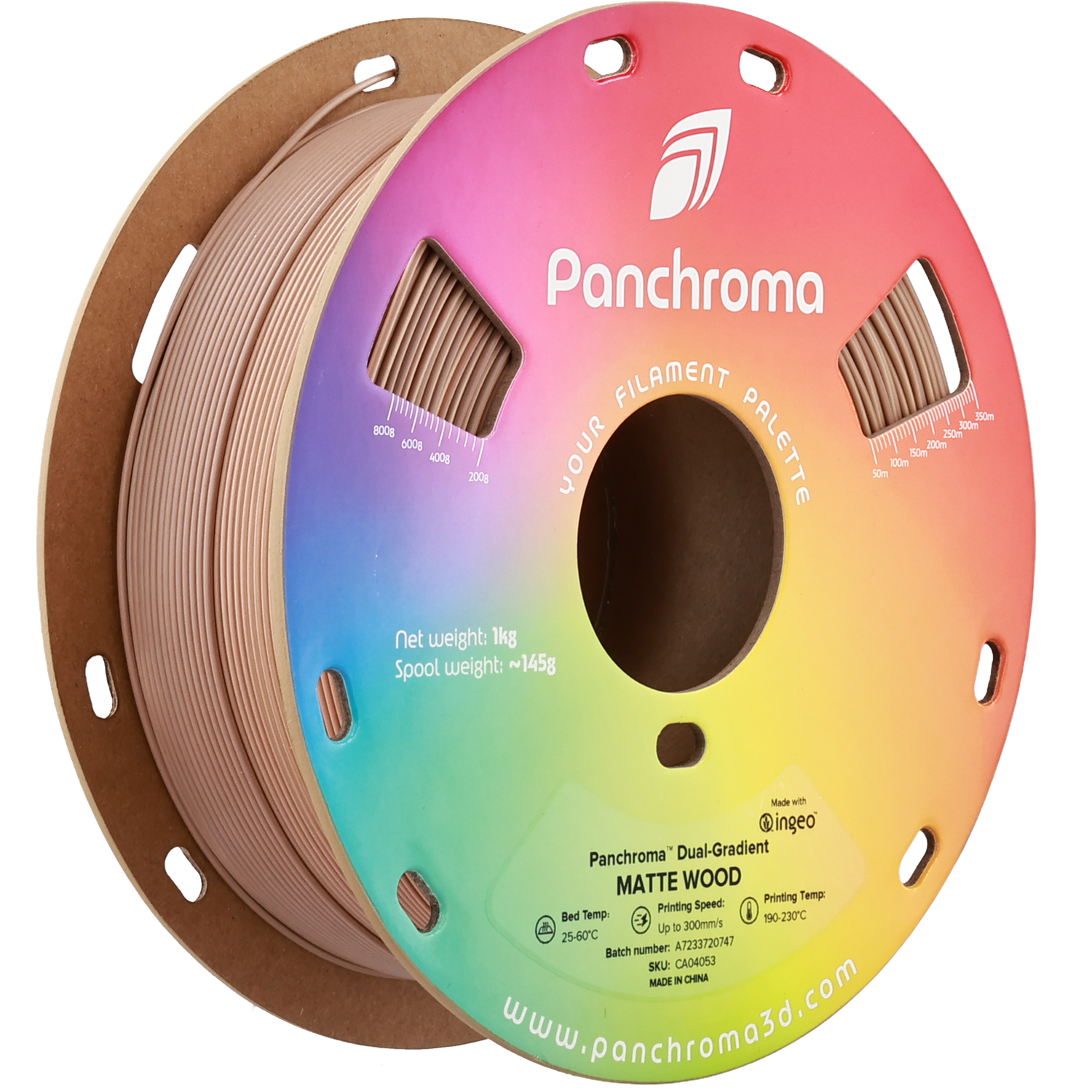 Panchroma™ Dual Gradient Matte Wood (PLA 1KG)