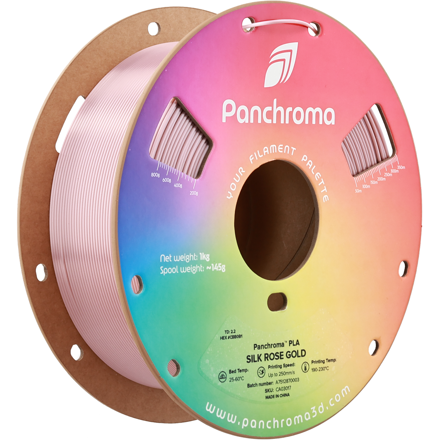 Panchroma Silk Rose Gold PLA 1,75mm - 1KG