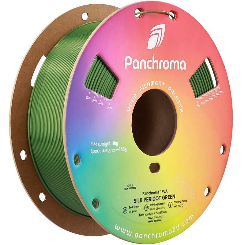 Panchroma Silk Peridot Green PLA 1,75mm - 1KG