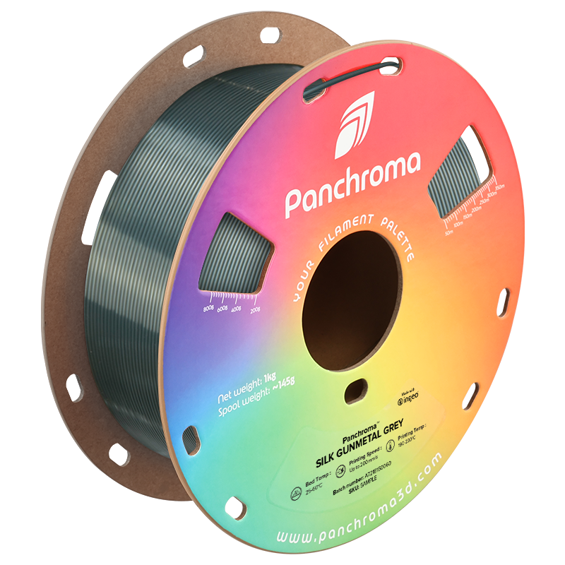 Panchroma Silk Gunmetal Grey PLA 1,75mm - 1KG